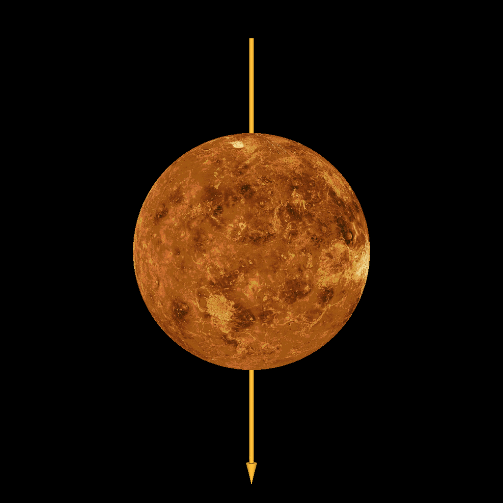gif of venus rotating